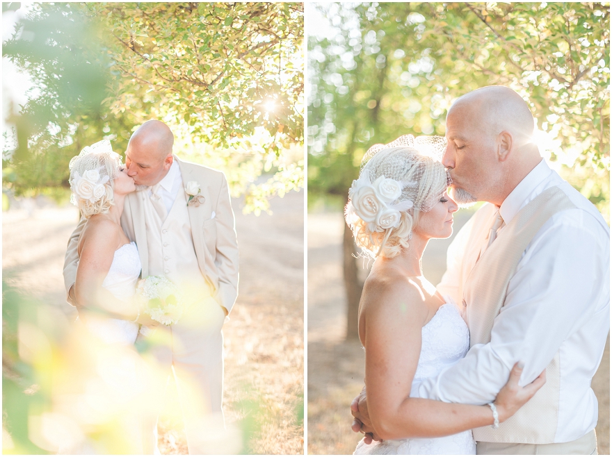 Romantic Burney Wedding