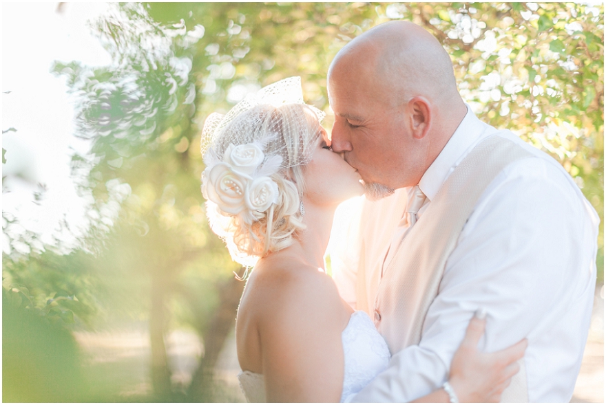 Romantic Burney Wedding