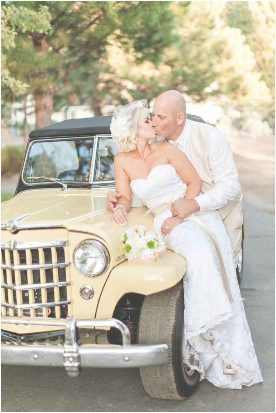 Romantic Burney Wedding