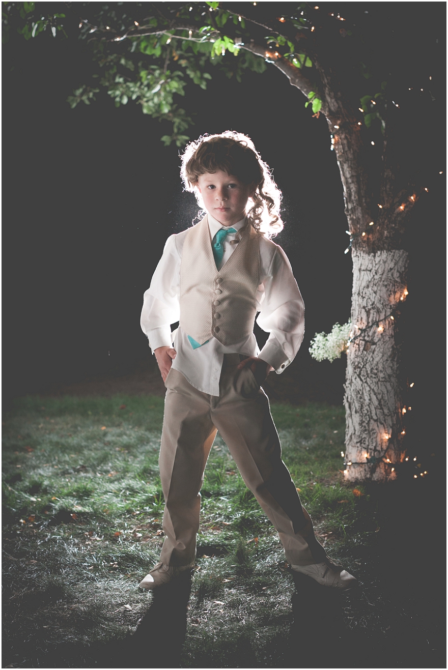 Romantic Burney Wedding